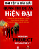 Ebook Bài tập – Bài giải quản trị dự án hiện đại - MBA. Nguyễn Văn Dung