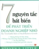 Ebook 7 nguyên tắc bất biến để phát triển doanh nghiệp nhỏ - Steven S. Little