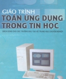 Giáo trình Toán ứng dụng trong tin học - PGS.TS. Bùi Minh Trí