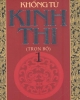 Ebook Kinh Thi (Kinh Thi tập truyện): Tập I - Khổng Tử