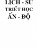 Ebook Lịch sử triết học Ấn Độ - Thích Minh Châu