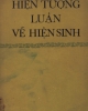 Ebook Hiện tượng luận về hiện sinh - GS. Lê Thành Trị