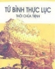 Ebook Tứ bình thực lục thời Chúa Trịnh - Đinh Khắc Thuân (Chủ biên)