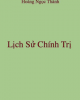 Ebook Lịch sử chính trị - Hoàng Ngọc Thành