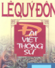 Ebook Lê Quý Đôn - Đại Việt thông sử