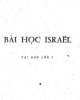 Ebook Bài học Israel - Nguyễn Hiến Lê