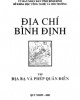 Ebook Địa chí Bình Định (Tập: Địa bạ và Phép quân điền) - Nguyễn Đình Đầu