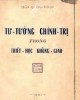 Ebook Tư tưởng chính trị trong triết học Khổng Giáo - Trần Quang Thuận