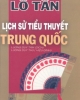 Ebook Lịch sử tiểu thuyết Trung Quốc - Lỗ Tấn