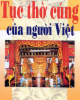 Ebook Tục thờ cúng của người Việt - Bùi Xuân Mỹ