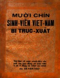 Ebook Mười chín sinh viên Việt Nam bị trục xuất