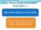 Bài giảng Kinh tế lượng: Chương 2 - PGS.TS. Trịnh Thị Hường