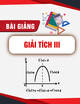 Bài giảng Giải tích III - TS. Bùi Xuân Diệu (Trường ĐH Bách Khoa HN)