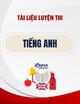 Tài liệu luyện thi trắc nghiệm Tiếng Anh (Đề 2)