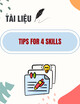 Tài liệu Tips for 4 skills