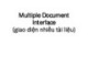 Bài giảng Python - Chương 7: Multiple Document Interface (giao diện nhiều tài liệu)
