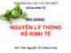 Bài giảng Nguyên lý thống kê kinh tế: Chương 1 - GV: ThS. Nguyễn Thị Thanh Hoa