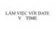 Bài giảng Python - Chương 3: Làm việc với date và time