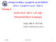 Bài giảng Cơ sở dữ liệu: Chương 4 - GV. Hà Mỹ Trinh