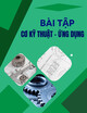 Bài tập Cơ kỹ thuật - Ứng dụng (Dành cho các ngành không chuyên Kỹ thuật Cơ khí)