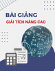 Bài giảng môn Giải tích nâng cao - Chương 1: Phép tính vi phân hàm số nhiều biến số