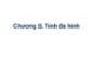 Bài giảng Kỹ thuật lập trình hướng đối tượng - Chương 5: Tính đa hình