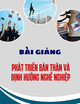 Bài giảng Phát triển bản thân và định hướng nghề nghiệp: Chương 5 - Các khía cạnh quản trị bản thân