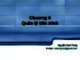 Bài giảng Hệ điều hành Linux - Chương 6: Quản lý tiến trình