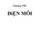 Bài giảng Vật lý đại cương 1 - Chương 8: Điện môi