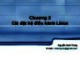 Bài giảng Hệ điều hành Linux - Chương 2: Cài đặt hệ điều hành Linux