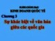 Bài giảng Kinh doanh quốc tế: Chương 3 - Phùng Nam Phương
