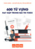 Tài liệu 600 từ vựng hay gặp trong bài thi TOEIC