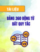 Tài liệu 360 động từ bất quy tắc