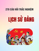 Bộ 270 câu hỏi trắc nghiệm môn Lịch sử Đảng