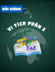 Bài giảng Vi tích phân 2: Chương 5 - Trường Đại học Khoa học Tự nhiên