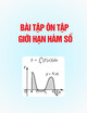 Bài tập ôn tập Giới hạn hàm số