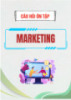Câu hỏi ôn tập môn Marketing