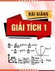 Bài giảng Giải tích 1: Phương trình vi phân cấp 1