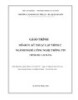 Giáo trình mô đun: Kỹ thuật lập trình 2 (Ngành: Công nghệ thông tin  - Trình độ Cao đẳng) - Trường Cao đẳng Kỹ thuật - Du lịch Sài Gòn