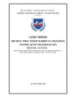 Giáo trình mô đun: Thực hành Nghiệp vụ nhà hàng (Nghề: Quản trị khách sạn - Trình độ Cao đẳng) - Trường Cao đẳng Kỹ thuật - Du lịch Sài Gòn