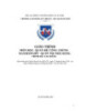 Giáo trình mô đun: Quan hệ công chúng (Nghề: Quản trị khách sạn - Trình độ Cao đẳng) - Trường Cao đẳng Kỹ thuật - Du lịch Sài Gòn