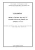 Giáo trình mô đun: Thương mại điện tử (Ngành: Công nghệ thông tin - Trình độ Cao đẳng) - Trường Cao đẳng Kỹ thuật - Du lịch Sài Gòn
