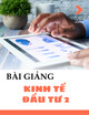 Bài giảng Kinh tế đầu tư 2: Chương 5 - Quản lý đầu tư theo dự án